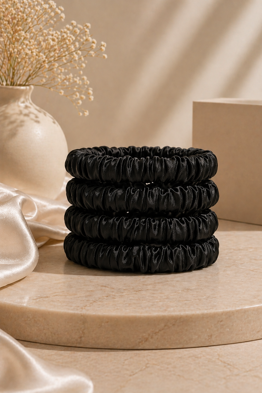 Mulberry Silk Scrunchie Set