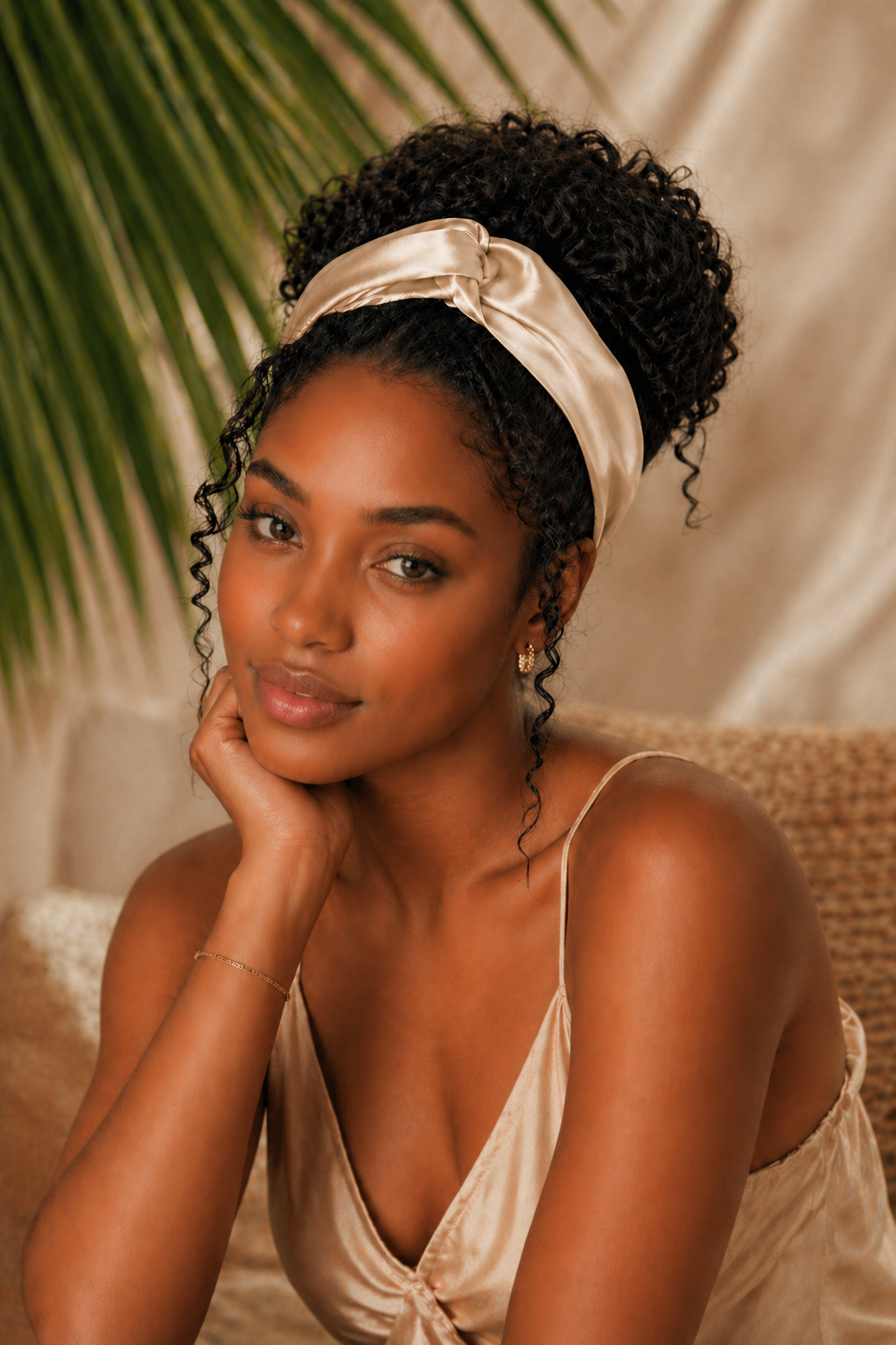 Mulberry Silk Twist Headband