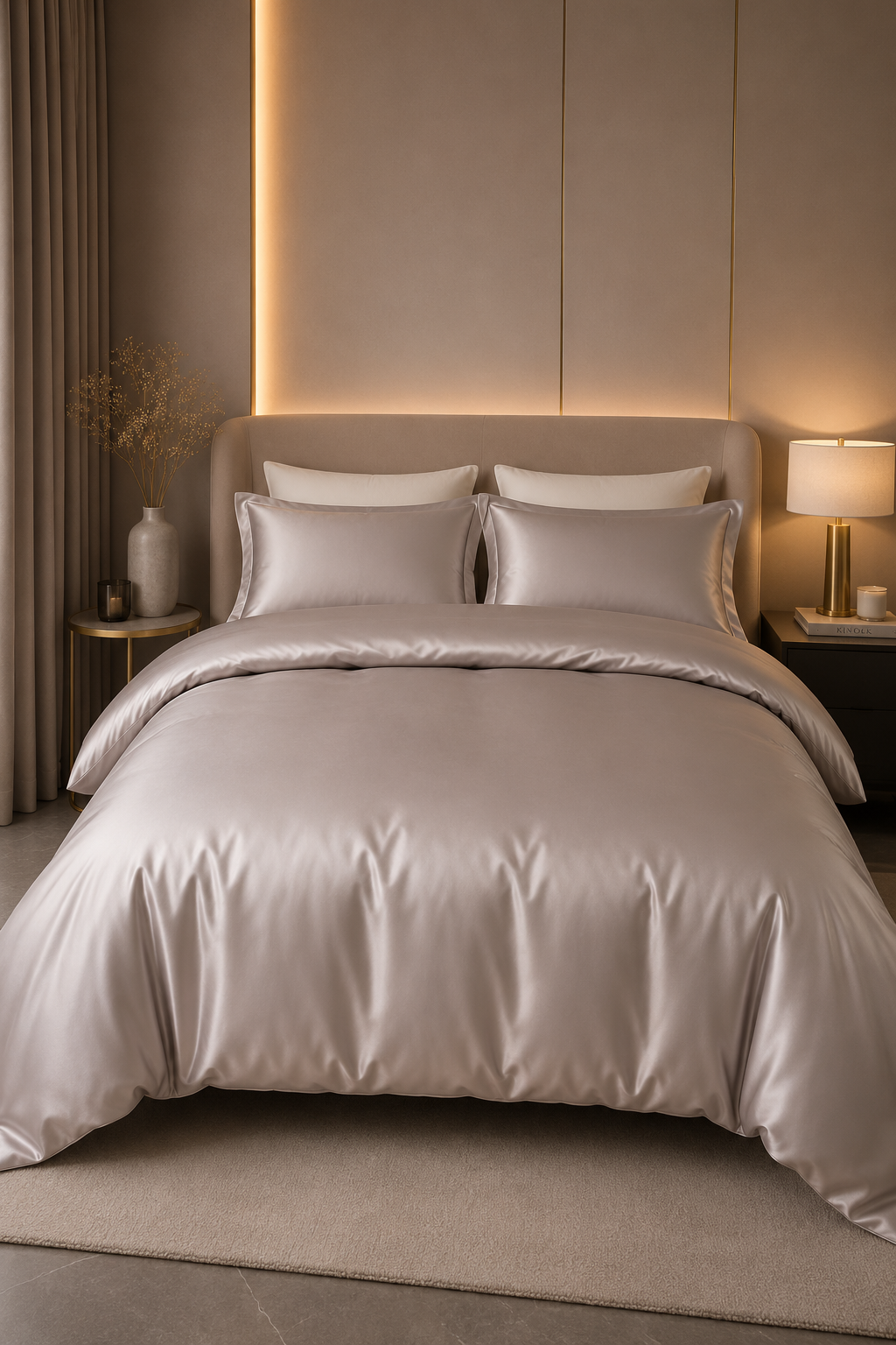 Premium 6A Mulberry Silk Duvet Cover – 100% Natural Silk Luxury