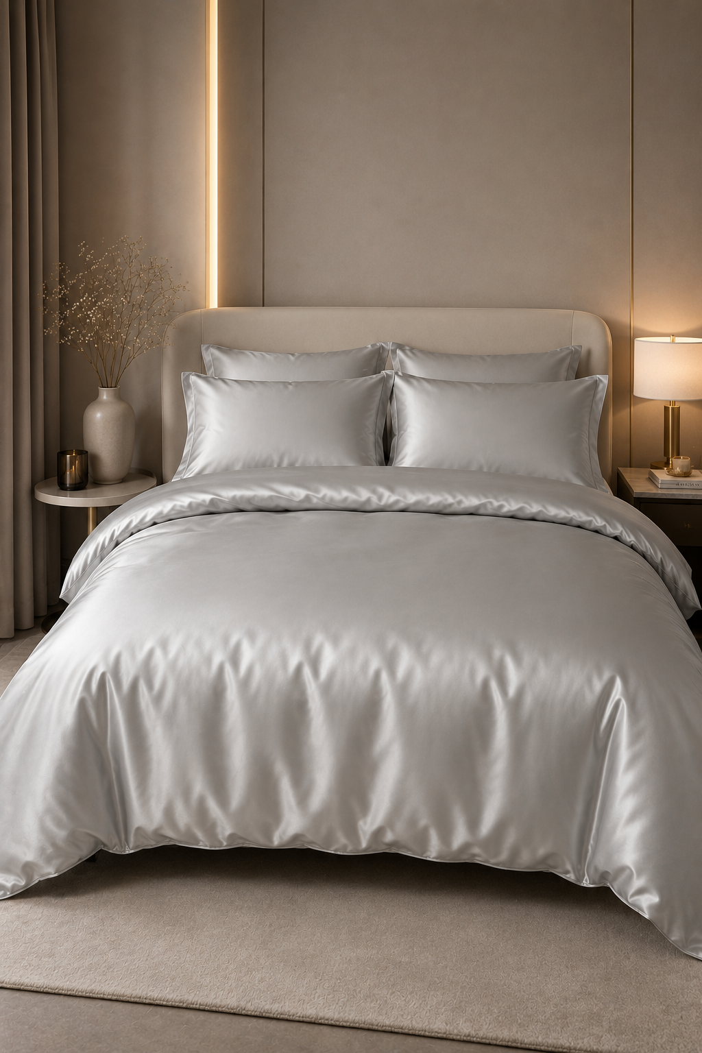 Premium 6A Mulberry Silk Duvet Cover – 100% Natural Silk Luxury