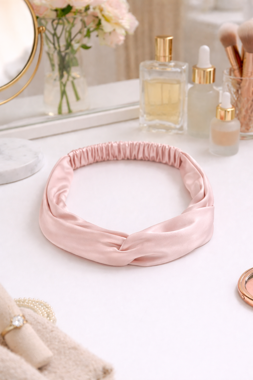 Mulberry Silk Twist Headband