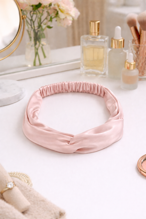 Mulberry Silk Twist Headband